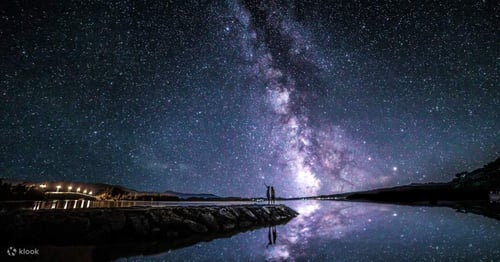 starry night observed at a photowalk in okinawa