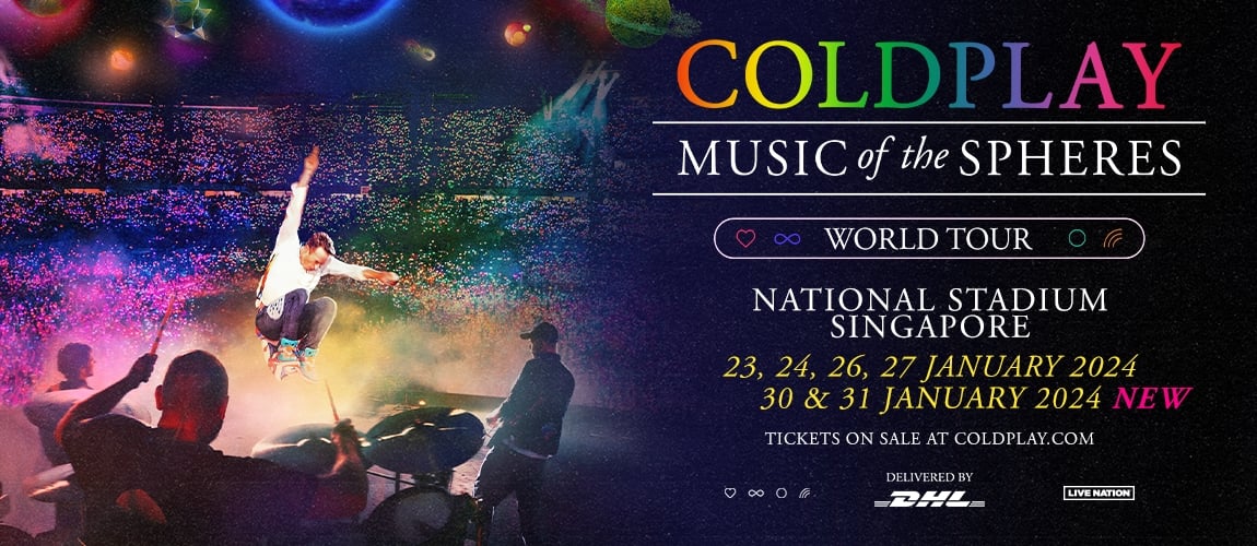  coldplay 新加坡演唱會