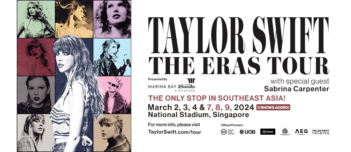 taylor swift 新加坡演唱會