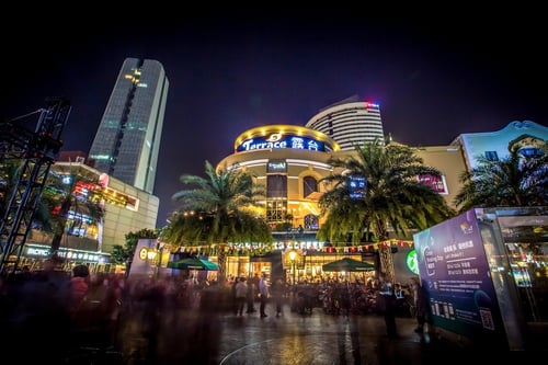 the terrace bar, fun thing to do in Shenzhen