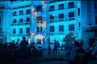 things to do in hanoi at night opera house garden night