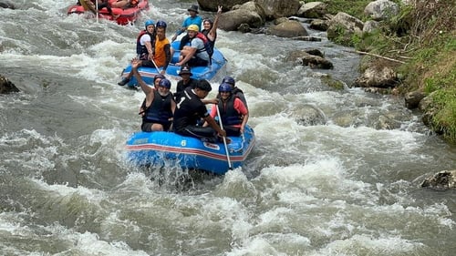 white water rafting, an activity in krabi