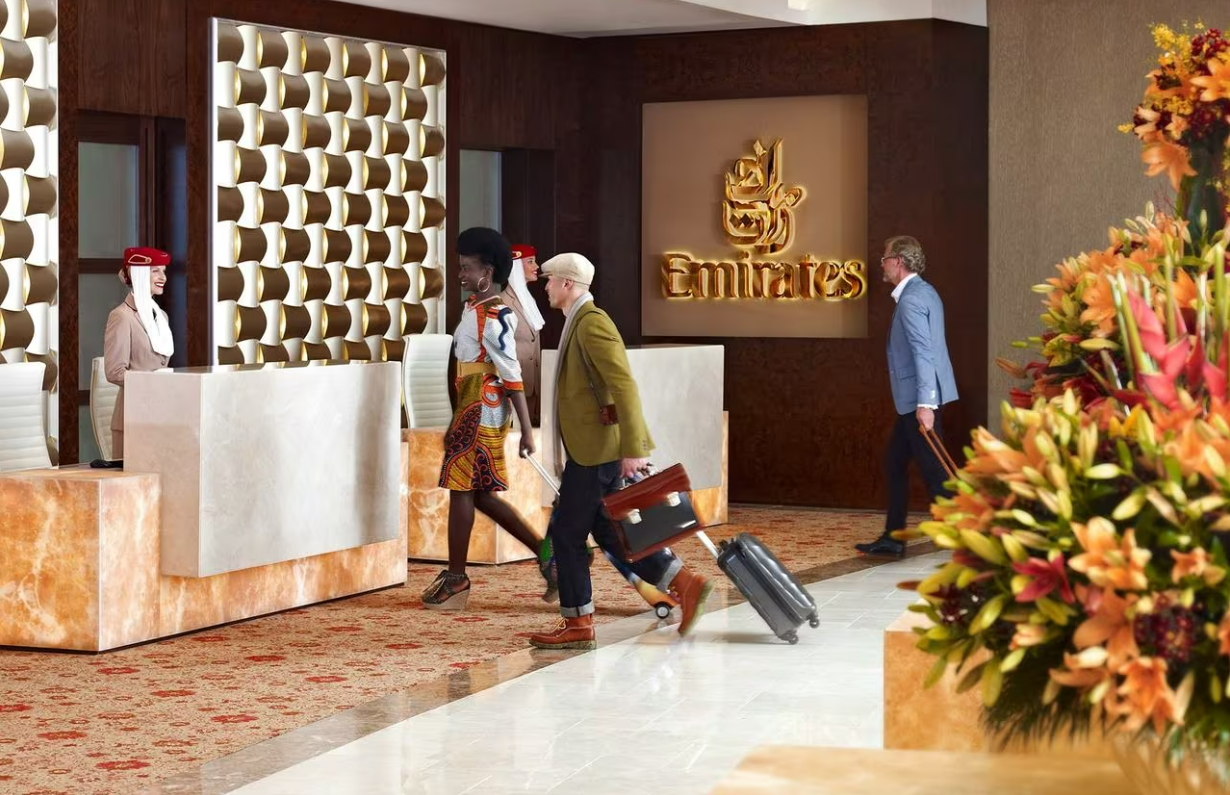 worlds best airport lounges - emirates first class lounge