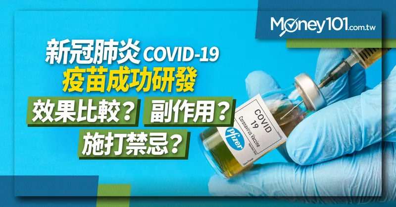 新冠肺炎（COVID-19）疫苗成功研發　效果比較？副作用？施打禁忌？常見問題整理