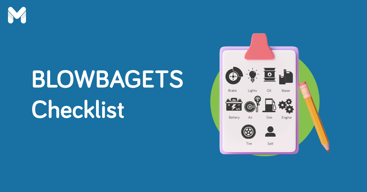 BLOWBAGETS Checklist: What to Check Before Using Your Vehicle