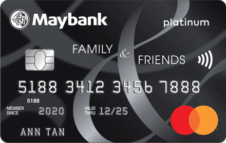 Card Type=MB Family & Friends Card