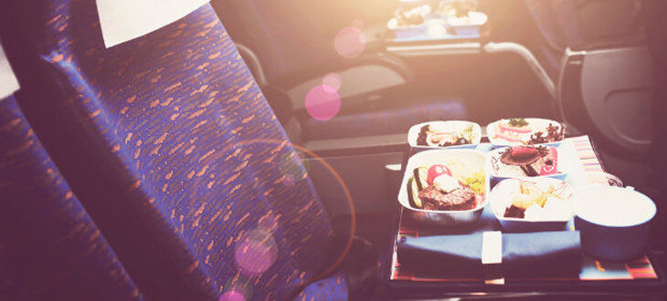 in flight meals