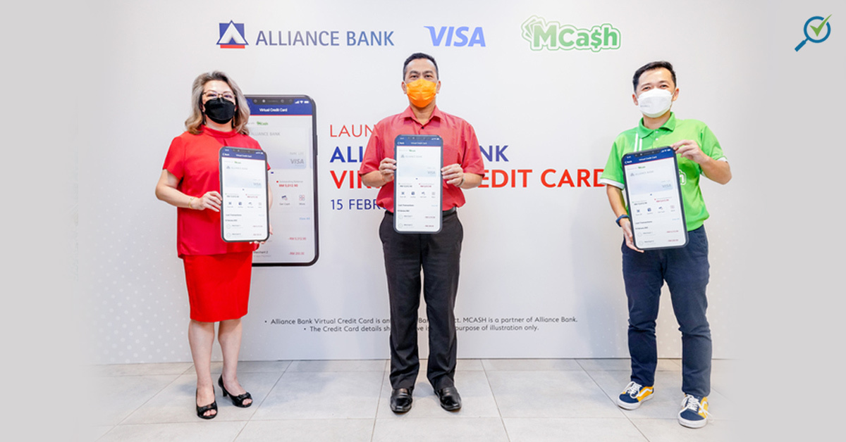 Alliance Bank Launches Malaysia's First In-App Virtual Credit Card In Partnership With MCash