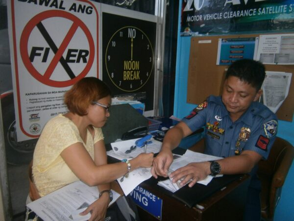 lto transfer of ownership - Clearance from PNP-HPG