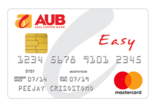 aub credit card review - aub easy mastercard