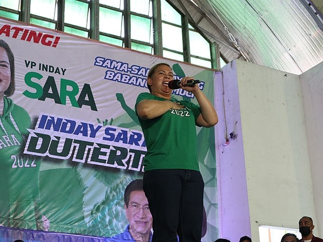 net worth of vice presidential candidates - sara duterte