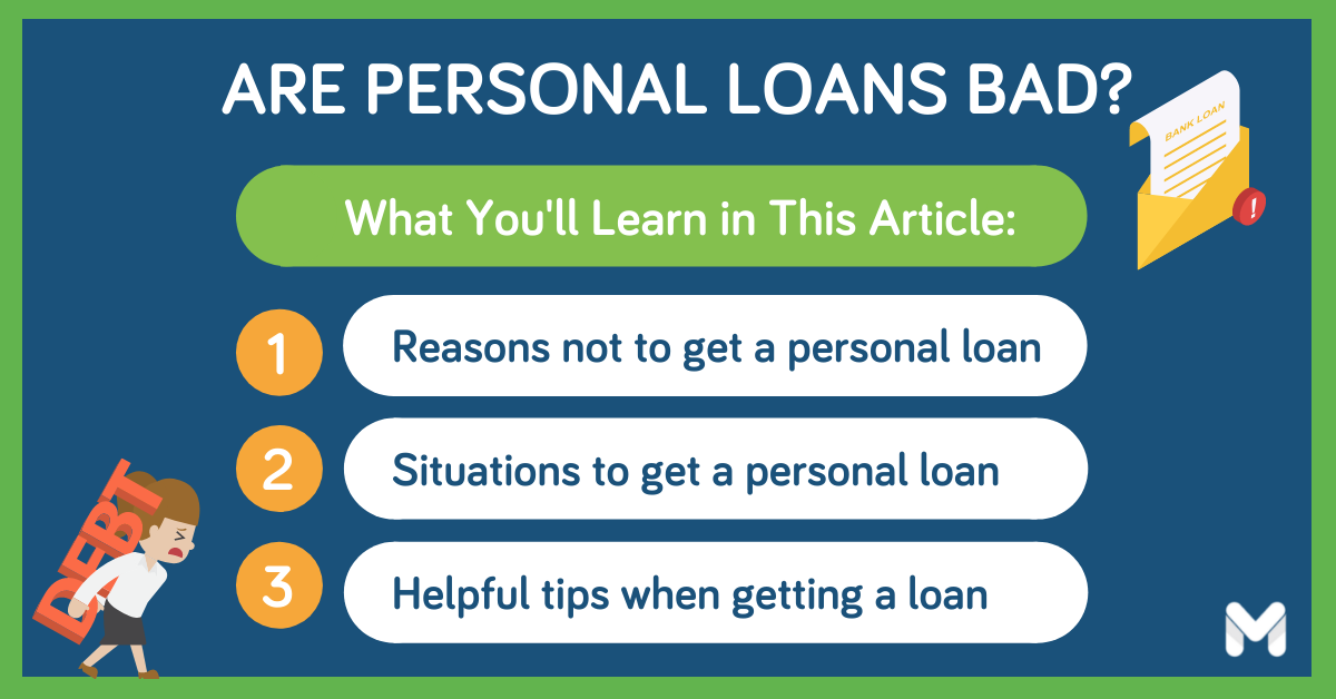 are personal loans bad l Moneymax