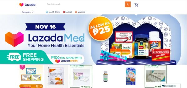 Medicine Delivery in the Philippines - LazadaMed