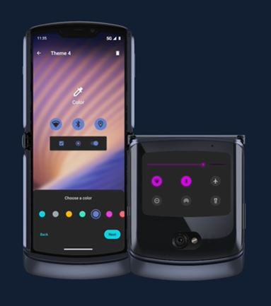 latest gadgets in 2021 - Motorola RAZR 5G