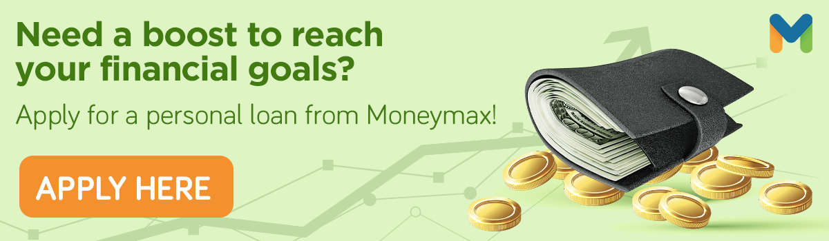 Apply for a personal loan via Moneymax