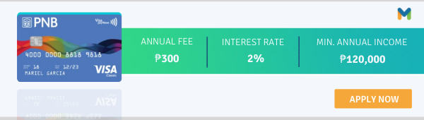 credit card for low income earners philippines - PNB Visa Classic credit card for low income earners philippines - PNB Visa Classic