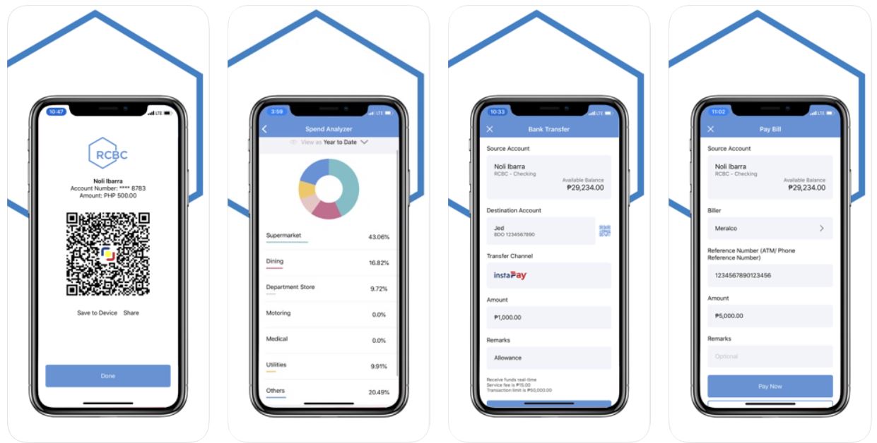 online or mobile banking - rcbc app