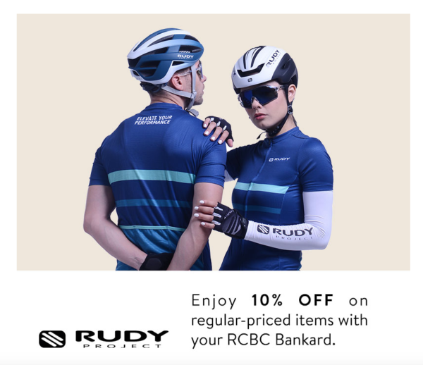 credit card promos - 10% Discount at Rudy Project
