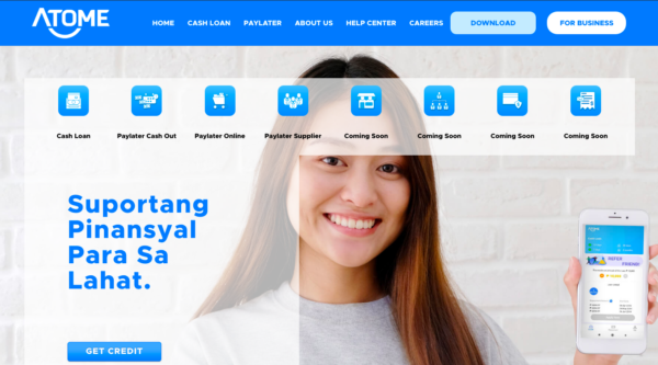 legit online loan apps in the Philippines - Atome Credit Cash Loan