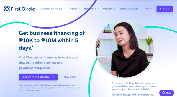 legit online loan apps in the Philippines - First Circle Business Loan