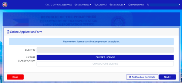 LTO portal - LTO Driver's License Registration and Renewal