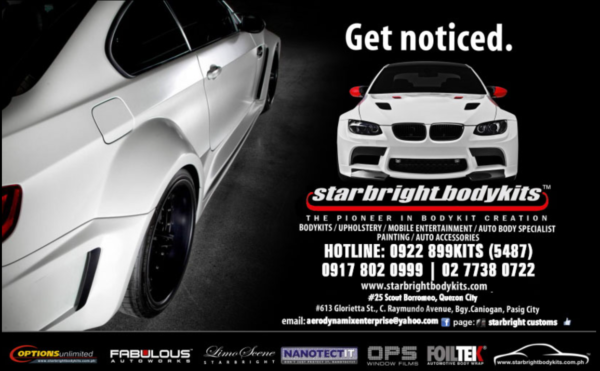 car customization in the Philippines - Starbright Bodykits