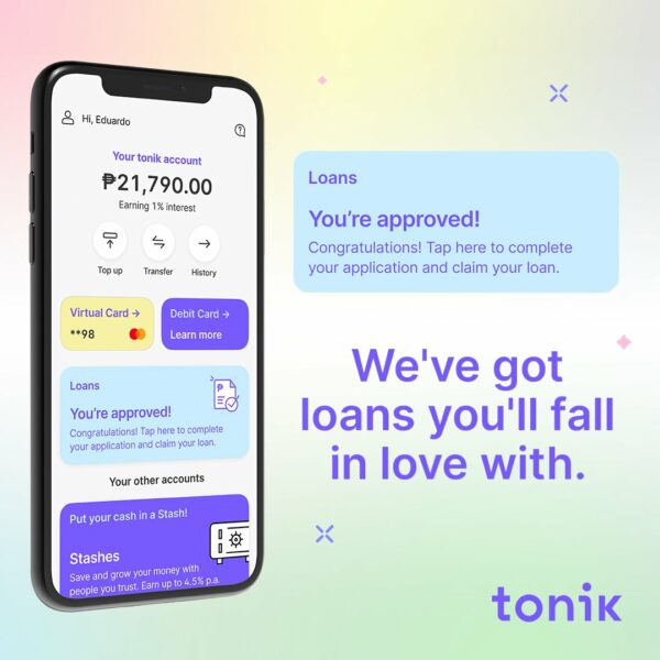 tonik loan application - what is tonik loan