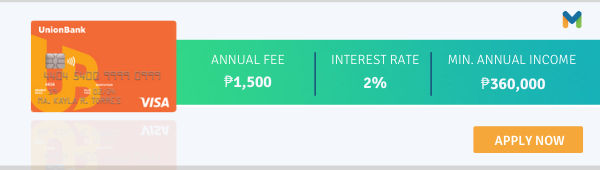 Unionbank Classic Visa