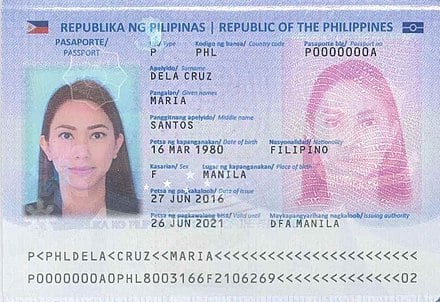 valid ID in the philippines - passport