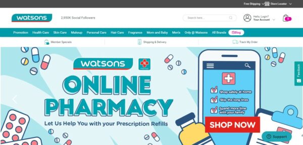 Medicine Delivery in the Philippines - Watsons Online Pharmacy