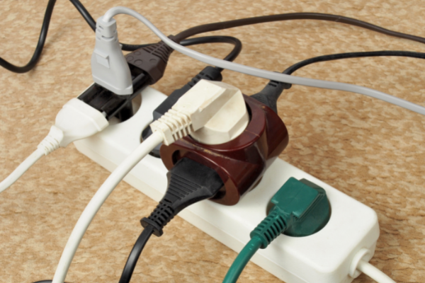 fire prevention tips - electrical overloading