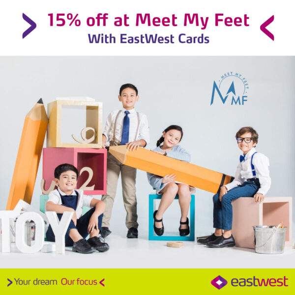 credit card promos - 15% Discount at Meet My Feet