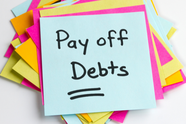how to be financially independent - pay off your debt