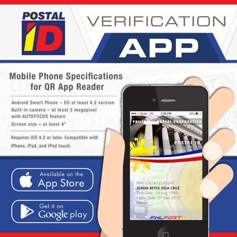 how to verify postal id