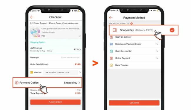 how to use shopeepay - change payment method