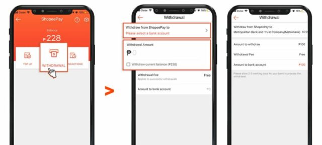 how to use shopeepay - how to withdraw