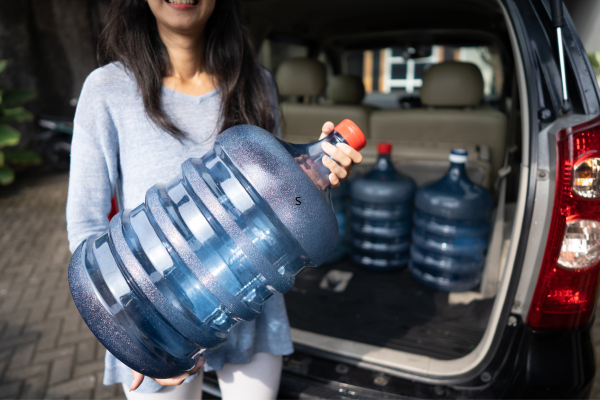 business ideas with 50K capital in the Philippines - Selling Refilled Water Gallons from Home