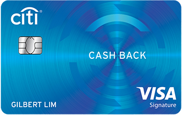Citi Cash Back Visa Card 2019