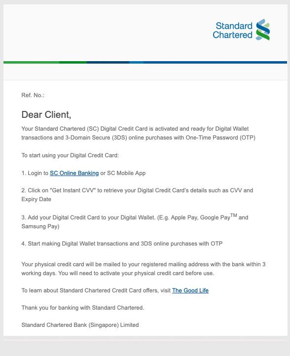 Get Instant Credit Card Approval with Standard Chartered Bank | SingSaver